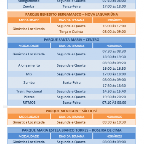 aulas proativ horario
